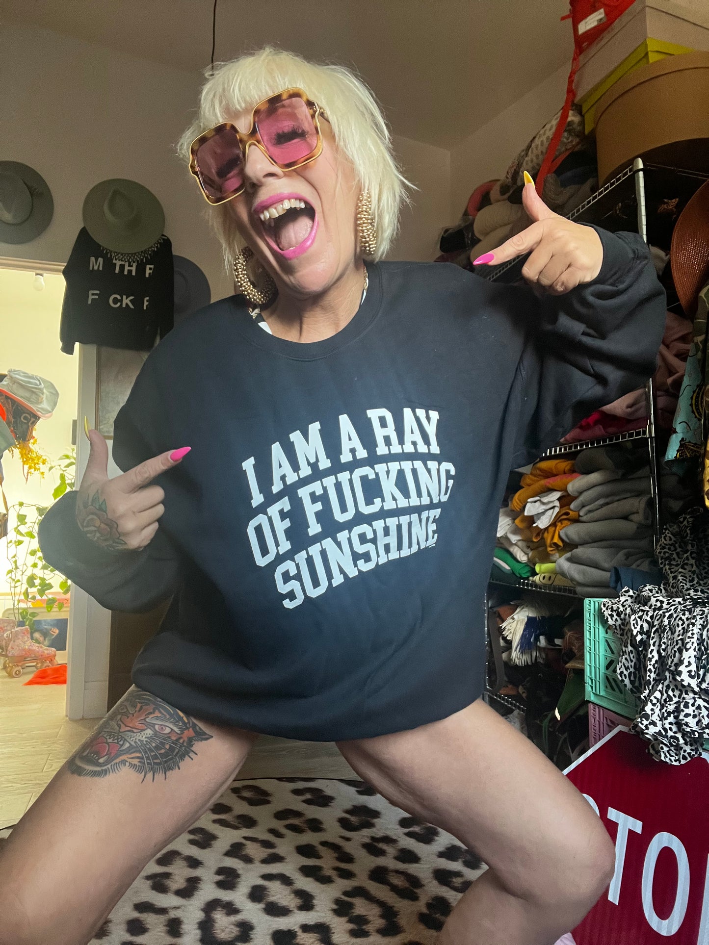 I Am A Ray of F*cking Sunshine Sweatshirt - Preorder